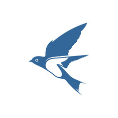 Swallow logo vector template, Creative swallow logo design concepts, icon symbol, illustration