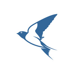 Swallow logo vector template, Creative swallow logo design concepts, icon symbol, illustration