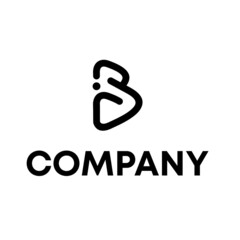 B logo