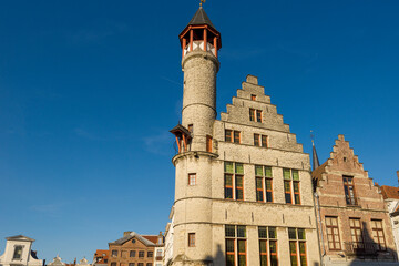 The Toreken, or Little Tower was the house of the tanners guild in Ghent, Belgium