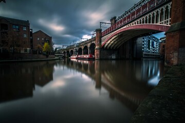 Castlefield canal in Manchester
