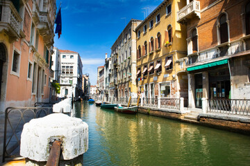Venice, italy in summer after covid19