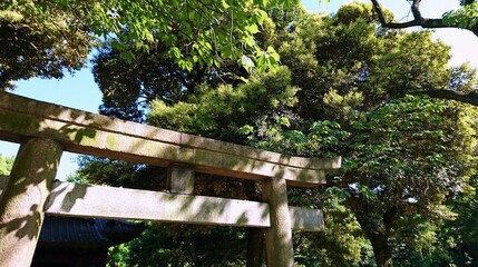 石の鳥居