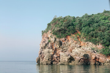 Fototapeta na wymiar Cliff on Adriatic sea