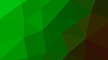Fototapeta na wymiar Abstract triangular background with colorful gradient shapes. Bright mosaic modern geometric design. beautiful relief surface. green low poly texture . color 3d image
