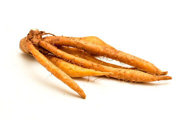 Close up of fingerroot Thai herb. Krachai ,Chinese's Ginger