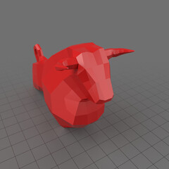 Stylized bull