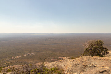 Look into the Cape Le Grand National Park from Top of Frenchman's Peak, Western Australia
