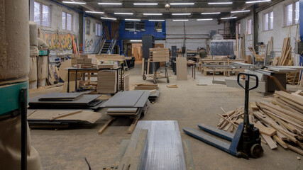 factory for the production and restoration of wooden furniture