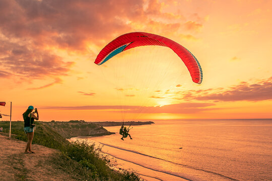 Parapente, San Pedro, Ecuador