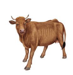 vache laitière, animal, ferme, bétail, blanc,  roux , gazon, agriculture, bétail, boeuf, taureau, champ, alpage, mammifère, isolé, prairie, mollet, lait, nature, rural, vache laitière, vert, domestiqu