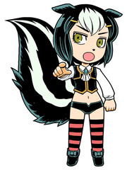 Characters_02/12/2010 : スカンク少女