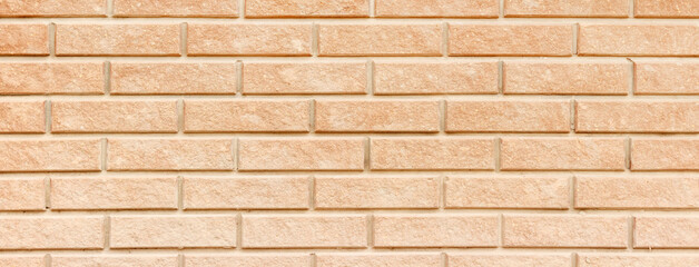 seamless red bricks wall pattern. Orange brick texture