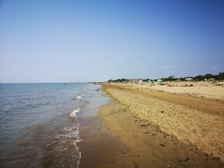 Strand von Bibione, Italien