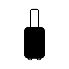 Suitcase vector icon, simple sign for web site and mobile app on white background.