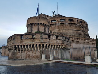 Fototapeta na wymiar ROMA Castel Sant'Angelo
