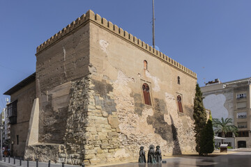 Calahorra Tower (Torre de la Calahorra) lies in center of Elche city in province of Alicante in...
