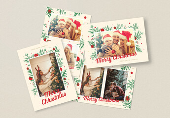 Christmas Photocard Layout