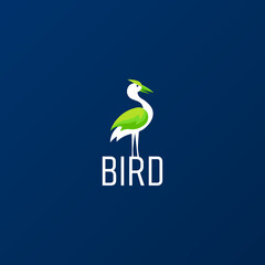Bird logo icon vector design