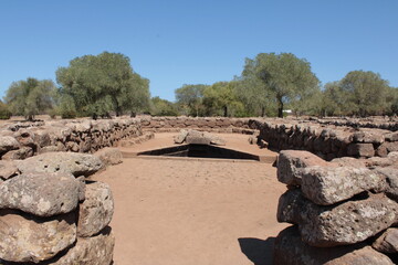sito archeologico di santa cristina in sardegna