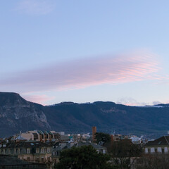 geneva sunset