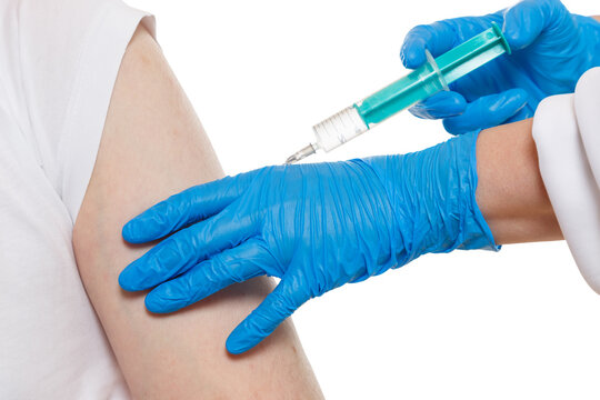 Vaccination vaccinate coronavirus vaccine syringe Corona Virus nurse doctor COVID-19 Covid isolated on white