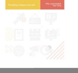 Simple set of lib related filled icons.