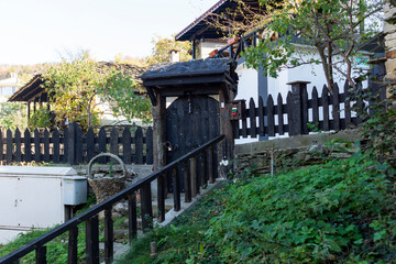 Old Houses in The Old town of Lovech, Bulgaria