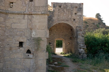 Obraz premium old chapel in the mountains of Greece