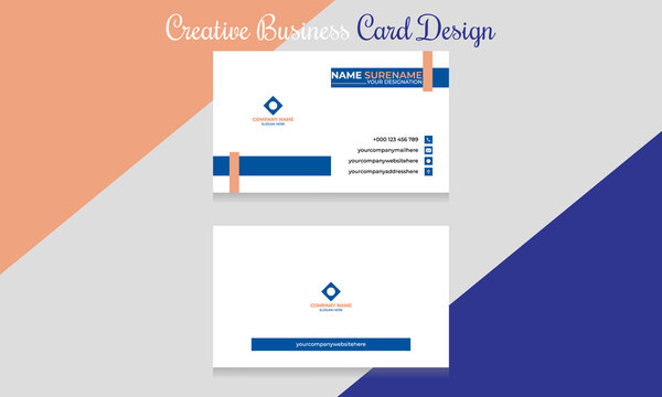 Creative Corporate Business Card Design