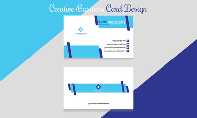 Modern Minimal Corporate Business Card Design