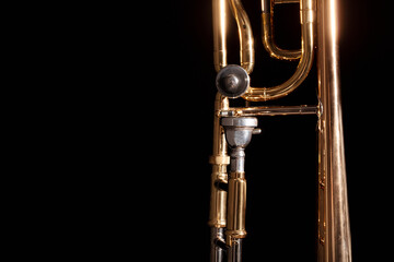 Fototapeta na wymiar Trombone