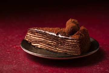 multilayer chocolate cake