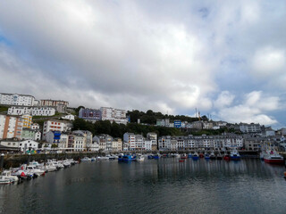 Fototapeta premium CIUDAD MARINERA DE LUARCA, ASTURIAS,ESPAÑA