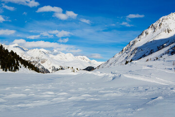 Obraz premium Mountain landscape in the Austrian Alps