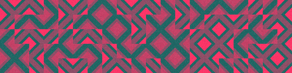 Abstract Geometric Pattern generative computational art illustration