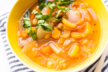 Lentil soup
