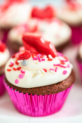 Red velvet cupcakes