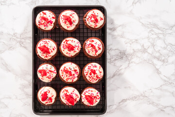 Red velvet cupcakes