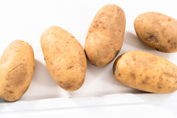 Yellow potatoes