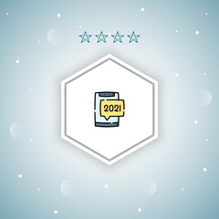     message vector icon modern