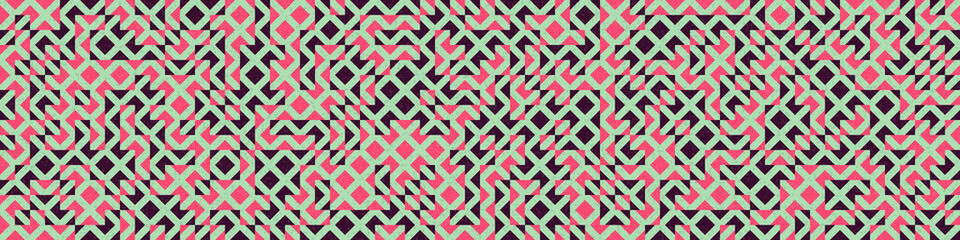 Abstract Geometric Pattern generative computational art illustration