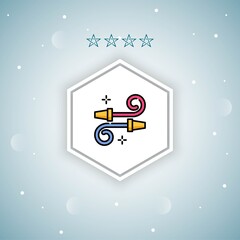     blower vector icon modern