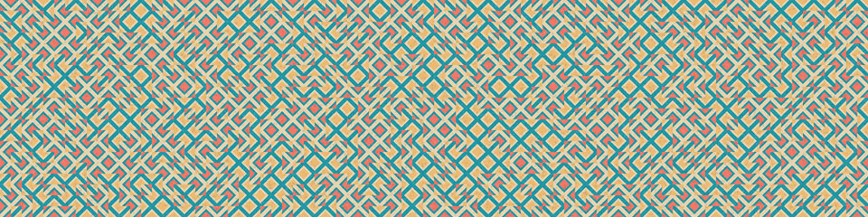 Abstract Geometric Pattern generative computational art illustration
