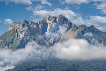 Tuinposter Mount Pilatus, a Mountain in Switzerland © Ruth P. Peterkin