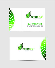 nature business card