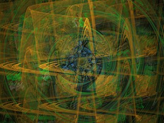 Imaginatory fractal background Image