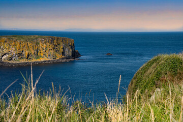 Coastline of Giant's Causeway, Northern Ireland