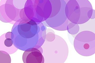 Abstract violet circles illustration background
