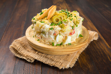 Ensalada Olivier ó ensaladilla rusa